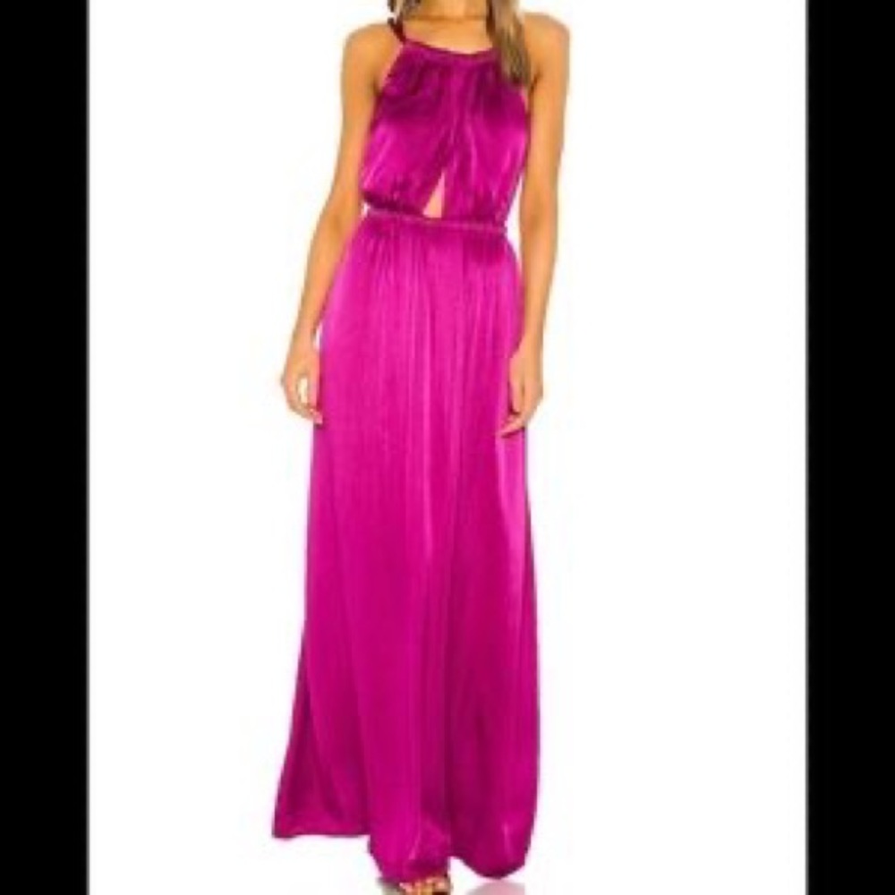 Raquel Allegra Keyhole Satin Dress 🎀🌟